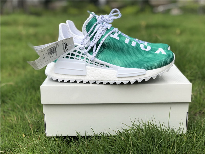 Super max Adidas NMD Human Race Pharrell China Exclusive Green(98% Authentic quality)